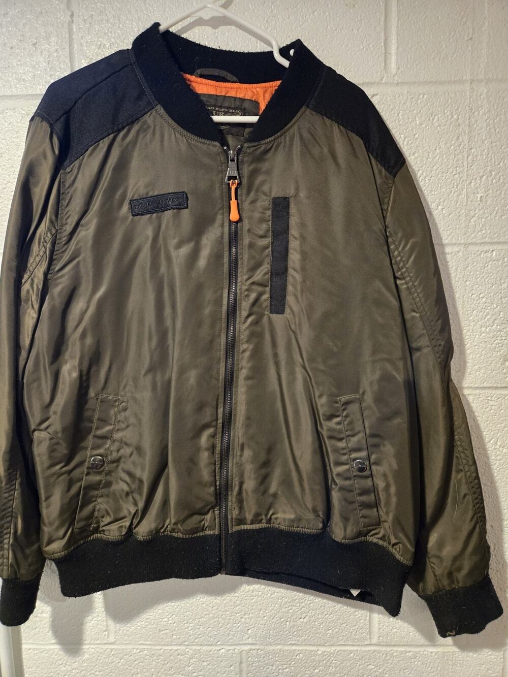 Urban Republic Bomber Jacket Green Size Xl